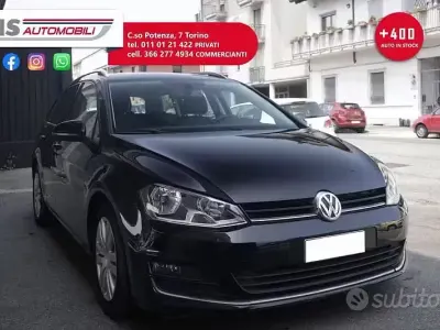 Usata VW Golf VII Highline 150 CV (110 kW) 2015 Nero Station wagon