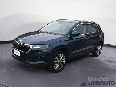 Usata Skoda Karoq Style 116 CV (85 kW) 2022 Blu/azzurro SUV