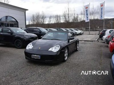 Usata Porsche 996 320 CV (235 kW) 2004 Nero Cabrio