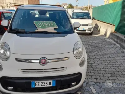 Usata Fiat 500L Lounge 85 CV (62 kW) 2015 Bianco Monovolume
