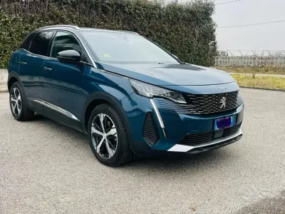 Usata Peugeot 3008 131 CV (96 kW) 2021 Bluazzurro SUV