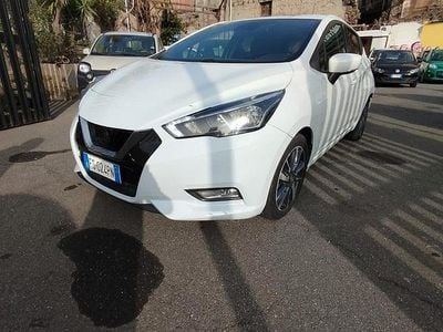 Usata Nissan Micra Tekna 90 CV (66 kW) 2018 Bianco Utilitaria