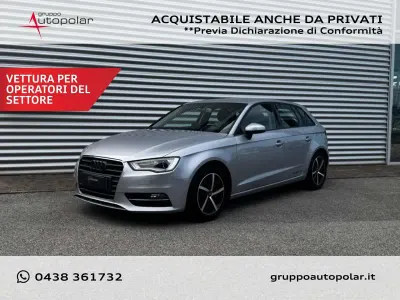 Usata Audi A3 Ambition 184 CV (135 kW) 2014 Argento fioretto metallizzato Berlina
