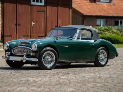 Usata Austin Healey 3000 MK III 148 CV (108 kW) 1966 Verde Cabrio