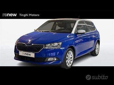 Usata Skoda Fabia Business Line 60 CV (44 kW) 2020 Blu chiaro Berlina