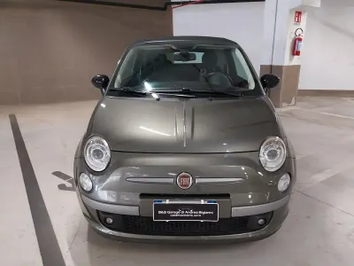Usata Fiat 500C 95 CV (69 kW) 2011 Verde Cabrio