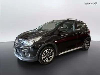 Usata Opel Karl Rocks 73 CV (53 kW) 2017 Nero Utilitaria