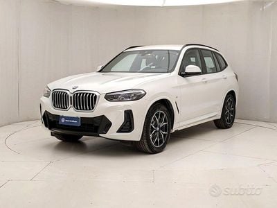 Usata BMW X3 M Sport 190 CV (139 kW) 2022 Bianco SUV