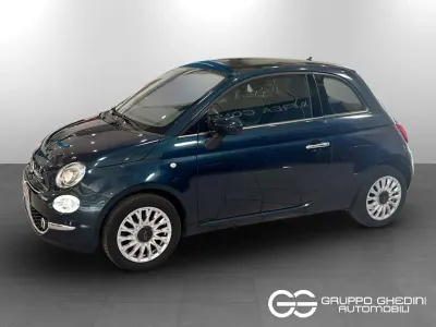 Usado Fiat 500 Lounge 69 CV (50 kW) 2017 Azul Berlina