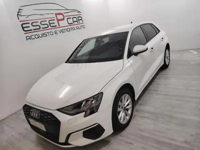 Usata Audi A3 Advanced 116 CV (85 kW) 2022 Bianco Berlina