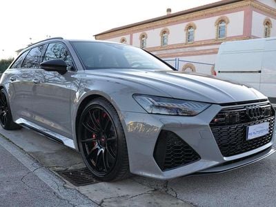 Usata Audi RS6 Comfort 600 CV (441 kW) 2020 Grigio Station wagon
