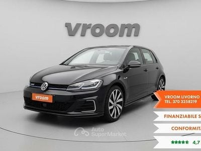 Usata VW Golf VII GTE 150 CV (110 kW) 2018 Nero Berlina