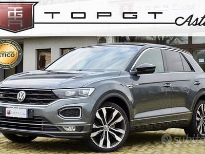 Usata VW T-Roc R-line 150 CV (110 kW) 2019 Grigio SUV