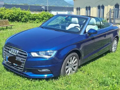 Usata Audi A3 Cabriolet Ambiente 179 CV (131 kW) 2014 Blu/azzurro Cabrio