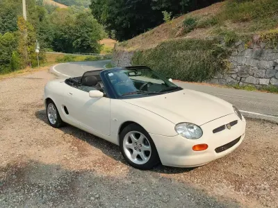 Usata MG F 120 CV (88 kW) 1999 Bianco Cabrio