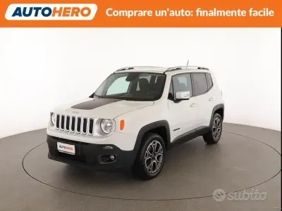 Usata Jeep Renegade Limited 170 CV (125 kW) 2015 Bianco SUV