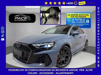 Nuova Audi RS3 400 CV (294 kW) 2026 Grigio metallizzato Berlina