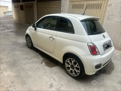 Usata Fiat 500 95 CV (69 kW) 2015 Bianco Berlina
