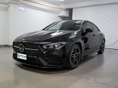 Usata Mercedes CLA200 Premium 150 CV (110 kW) 2023 Nero Berlina
