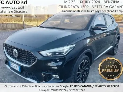 Usata MG ZS Luxury 106 CV (77 kW) 2024 Nero SUV