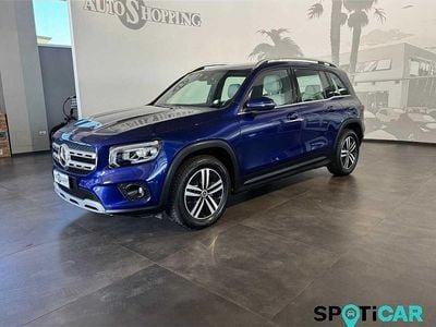 Usata Mercedes GLB200 Premium 150 CV (110 kW) 2021 Blu/azzurro SUV