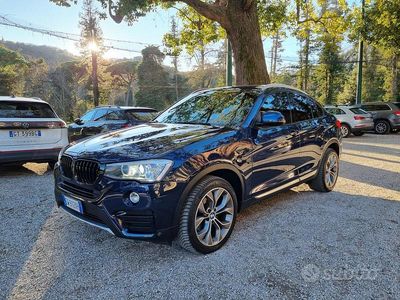 Usata BMW X4 190 CV (139 kW) 2014 Blu SUV
