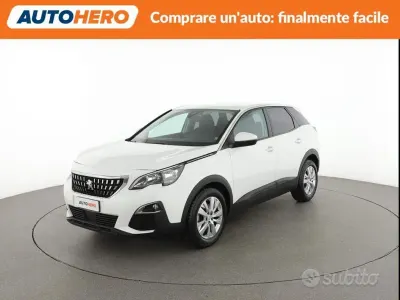 Usata Peugeot 3008 Active 131 CV (96 kW) 2020 Bianco SUV