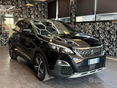Usata Peugeot 3008 GT-line 131 CV (96 kW) 2019 Nero SUV