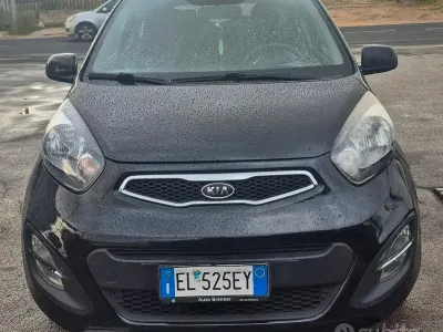 Usata Kia Picanto Style 85 CV (62 kW) 2012 Nero Utilitaria