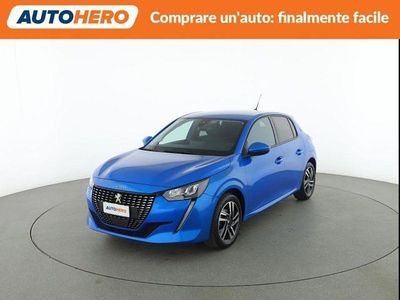 Usata Peugeot 208 Allure 74 CV (54 kW) 2021 Blu Utilitaria