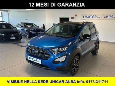 Begagnad Ford Ecosport Active 125 HK (91 kW) 2022 Blå SUV