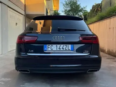 Usata Audi A6 S-Line 272 CV (200 kW) 2015 Blu/azzurro Station wagon