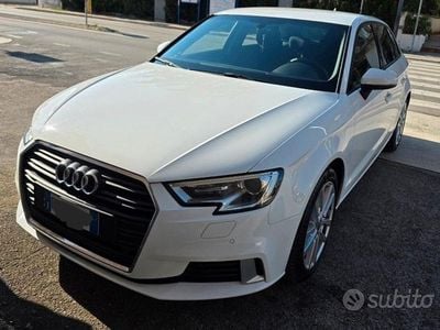 Usata Audi A3 Sport 110 CV (80 kW) 2016 Bianco Berlina