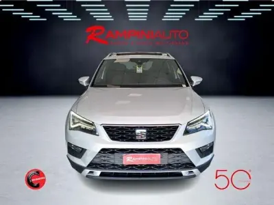 Käytetty Seat Ateca 4Drive 190 HP (139 kW) 2016 Hopea Katumaasturi
