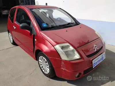 Gebraucht Citroën C2 Elegance 60 PS (44 kW) 2005 Rot Kleinwagen