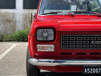Usata Fiat 127 1970 Rosso Berlina