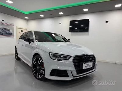 Usata Audi A3 Admired 116 CV (85 kW) 2019 Bianco Berlina