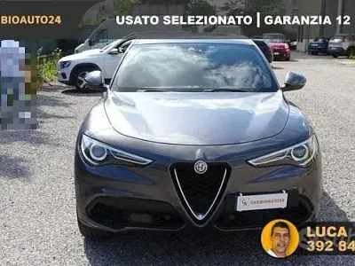 Usata Alfa Romeo Stelvio Veloce 280 CV (205 kW) 2019 Grigio scuro SUV