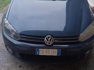 Usata VW Golf VI 105 CV (77 kW) 2011 Blu/azzurro Utilitaria