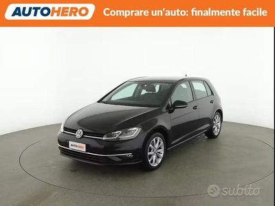 Usata VW Golf VII Highline 125 CV (91 kW) 2018 Nero Berlina