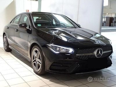 Usata Mercedes CLA200 Premium 150 CV (110 kW) 2023 Nero Berlina