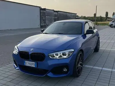 Usata BMW 118 M Sport 150 CV (110 kW) 2017 Bluazzurro Berlina