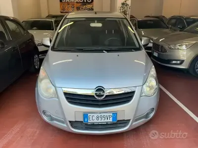 Usata Opel Agila Enjoy 86 CV (63 kW) 2010 Grigio Utilitaria