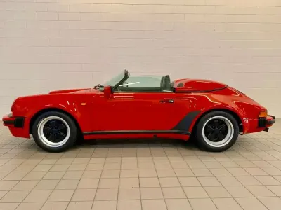 Usata Porsche 911 Speedster 231 CV (169 kW) 1990 Rosso Cabrio