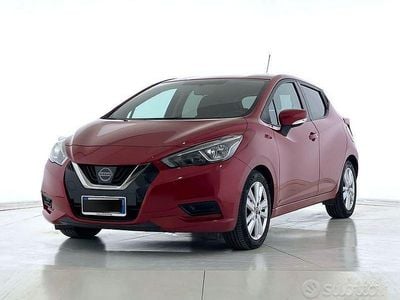 Usata Nissan Micra Acenta 101 CV (74 kW) 2020 Rosso Utilitaria