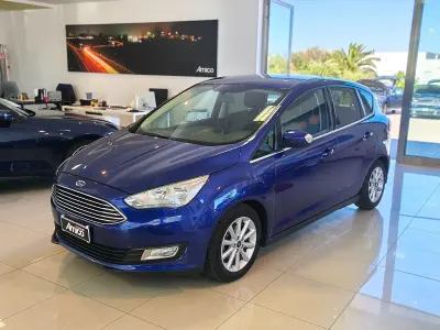 Begagnad Ford C-MAX Titanium 120 HK (88 kW) 2018 Blå Minibuss