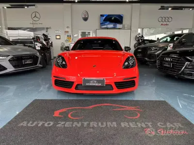 Usata Porsche 718 Cayman 300 CV (220 kW) 2019 Arancione Coupé