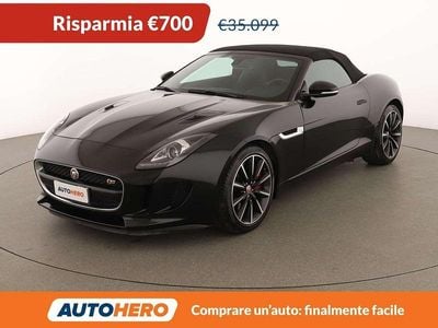 Usata Jaguar F-Type S 381 CV (280 kW) 2015 Nero Cabrio