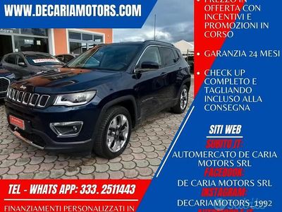 Usata Jeep Compass Limited 120 CV (88 kW) 2020 Blu SUV