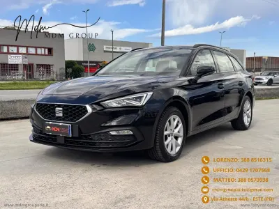 Usata Seat Leon ST FR 150 CV (110 kW) 2022 Nero Station wagon